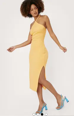 پیراهن پشت گردنی وارداتی / NASTY GAL کد 163