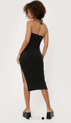 پیراهن پشت گردنی وارداتی / NASTY GAL کد 163