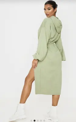 پیراهن کلاهدار وارداتی / MISSGUIDED کد 160