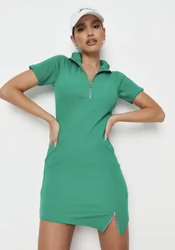 پیراهن کوتاه زیپ دار / MISSGUIDED کد 165