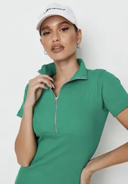 پیراهن کوتاه زیپ دار / MISSGUIDED کد 165