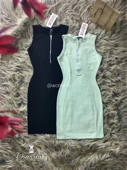 پیراهن حلقه ای زیپ دار / MISSGUIDED کد 194