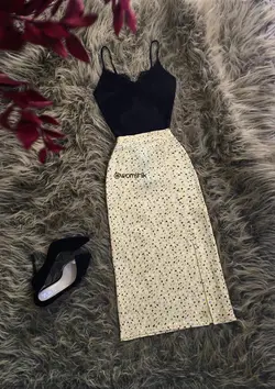 دامن طرح دار ZARA کد 251