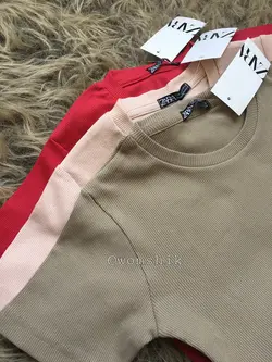 پیراهن یقه گرد ZARA کد 268