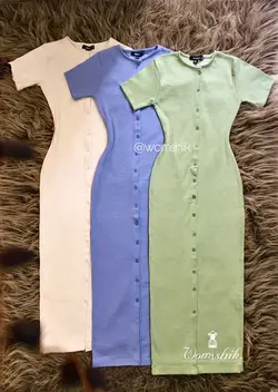 پیراهن ماکسی دکمه دار /MISSGUIDED کد 138