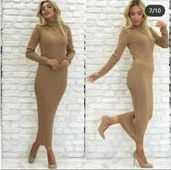 پیراهن ماکسی یقه اسکی ترک کد 159