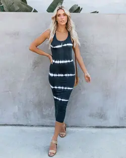 پیراهن حلقه ای آبرنگی / MISSGUIDED کد 188