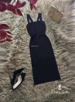 پیراهن کروشه کمر دار ترک کد 248