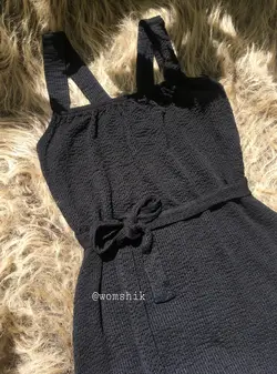 پیراهن کروشه کمر دار ترک کد 248