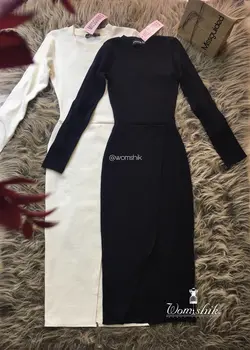 پیراهن ماکسی دامن ضربدری / MISSGUIDED کد 189