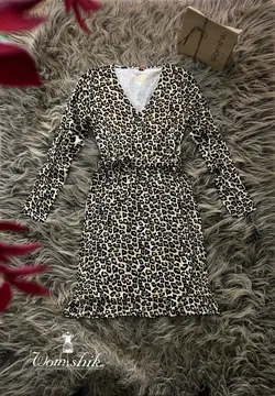 پیراهن کوتاه پلنگی / MISSGUIDED کد 192