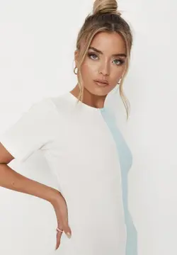 پیراهن دو رنگ کوتاه / MISSGUIDED کد 143