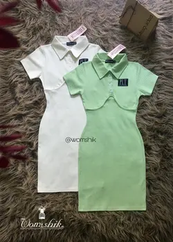 پیراهن چهار دکمه PLT کد 186