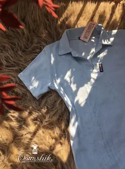 تونیک مخمل آبی / MISSGUIDED کد 183