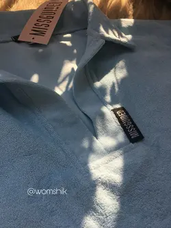 تونیک مخمل آبی / MISSGUIDED کد 183