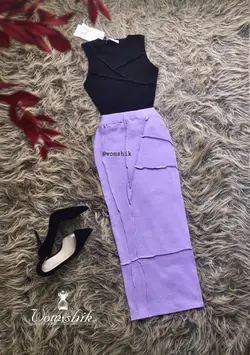 دامن کبریتی دوخت برجسته MISSGUIDED کد 273