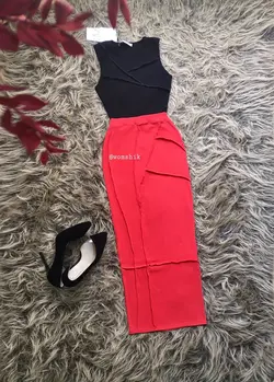 دامن کبریتی دوخت برجسته MISSGUIDED کد 273