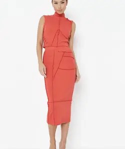 دامن کبریتی دوخت برجسته MISSGUIDED کد 273