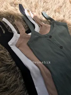 پیراهن دکمه تزیینی وارداتی کد 279