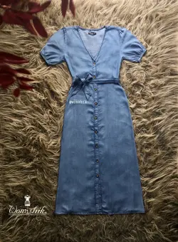 پیراهن طرح جین وارداتی کد 284