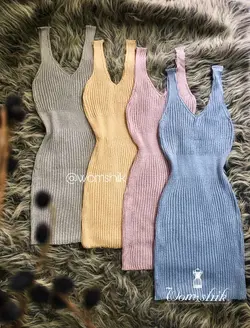 پیراهن بافت وارداتی کد 105