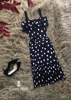 پیراهن ترک خالدار کد 244