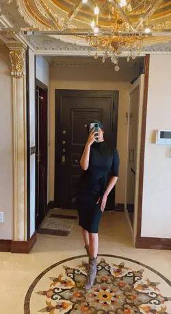 پیراهن آستین سه ربع ترک کد 114