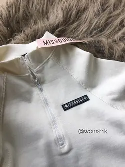 پیراهن آستین بلند زیپ دار / MISSGUIDED کد 197