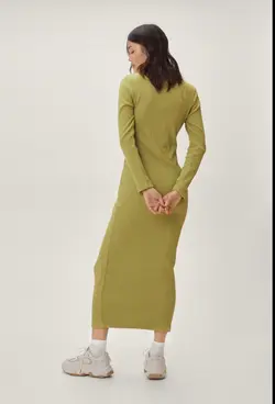 پیراهن ماکسی سبز NASTY GAL کد 334