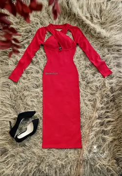 پیراهن قرمز MISSGUIDED کد 330