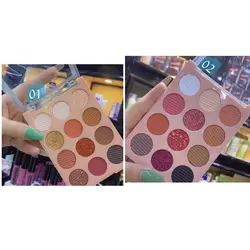 پالت سایه 12 رنگ گلدن مود Golden Mood