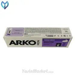 خمیر اصلاح آرکو مدل Sensitive برای پوست حساس 100 گرم - فروشگاه اینترنتی یاسین مارکت