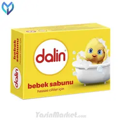 صابون بچه دالین برای پوست حساس 100 گرم - فروشگاه اینترنتی یاسین مارکت