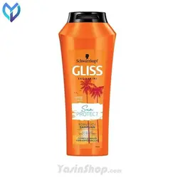 شامپو گلیس مدل Sun Protect با ترکیب روغن زردآلو حجم 500 میلی لیتر - فروشگاه اینترنتی یاسین مارکت