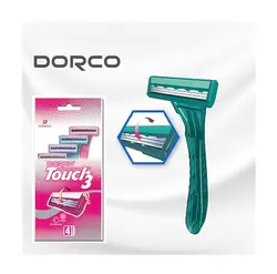 خودتراش زنانه Touch3 دورکو بسته 4 عددی