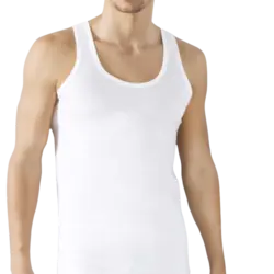 زیرپوش نخی رکابی مردانه برند classic ساده سفید