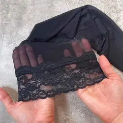 جوراب بالا زانو شیشه ای گیپور ژله ای yeni262