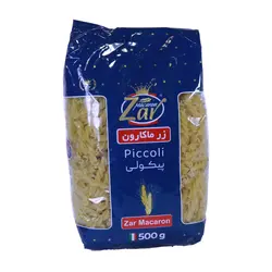 ماکارونی پیکولی زر ماکارون مقدار 500 گرم