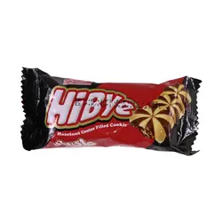 بیسکوئیت های بای فندقی دو رنگ کوچک شیرین عسل