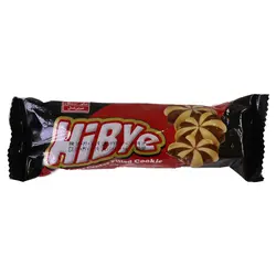 بیسکوییت دو رنگ مغزدار فندقی های بای 85 گرمی