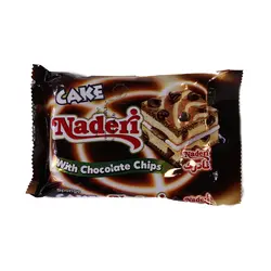 کیک پذیرایی چیپس کاکائویی نادری 36 گرمی