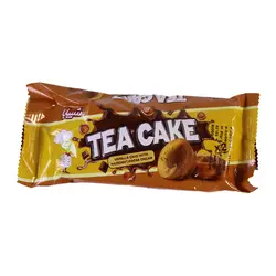 کیک دوقولو کاکائویی با مغز فندق شیبانا 60 گرمی