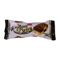 کیک دولایه دو رنگ های بای شیرین عسل