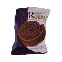 کیک رولتین کاکائویی 65 گرمی