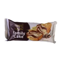 کیک ساده کاکائویی خانواده نادری 95 گرمی