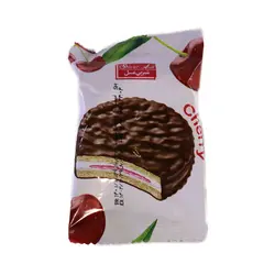 کیک مارشمالو آلبالویی شیرین عسل
