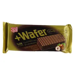 ویفر کاکائویی با کرم فندق نادری 55 گرمی