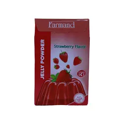 پودر ژله توت فرنگی فرمند
