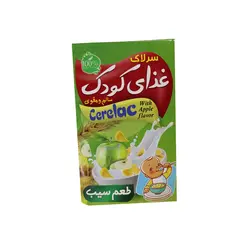 سرلاک غذای کودک با طعم سیب