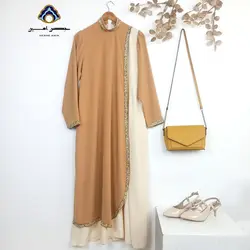 مانتو پیراهن مجلسی سنگ دوزی شده